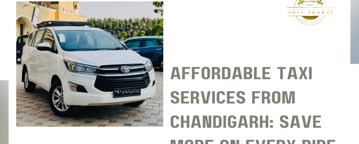 taxi services from Chandigarh