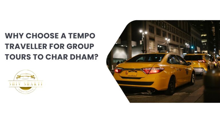Why Choose a Tempo Traveller for Group Tours to CharDham?